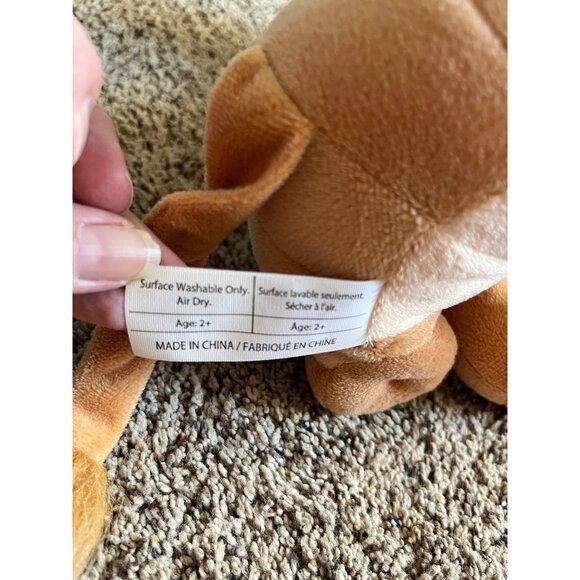 Disney Pumbaa Plush 13" Brown Black The Lion King Toy Soft Stuffed Animal - Picture 6 of 9